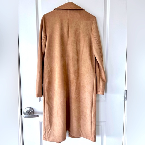 Forever 21 Camel Trench Coat Classic Style - Picture 6 of 9